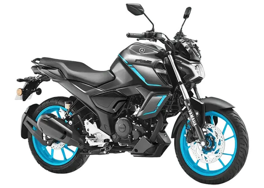 Showroom display of FZ-S FI Hybrid