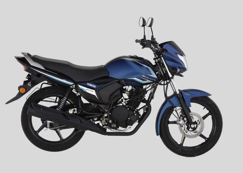 Showroom display of Saluto 125 Disc